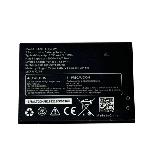 Battery LT20H445170W For AT&T Maestro U202AA 2050mAh 4.35 V Li-ion Replacement