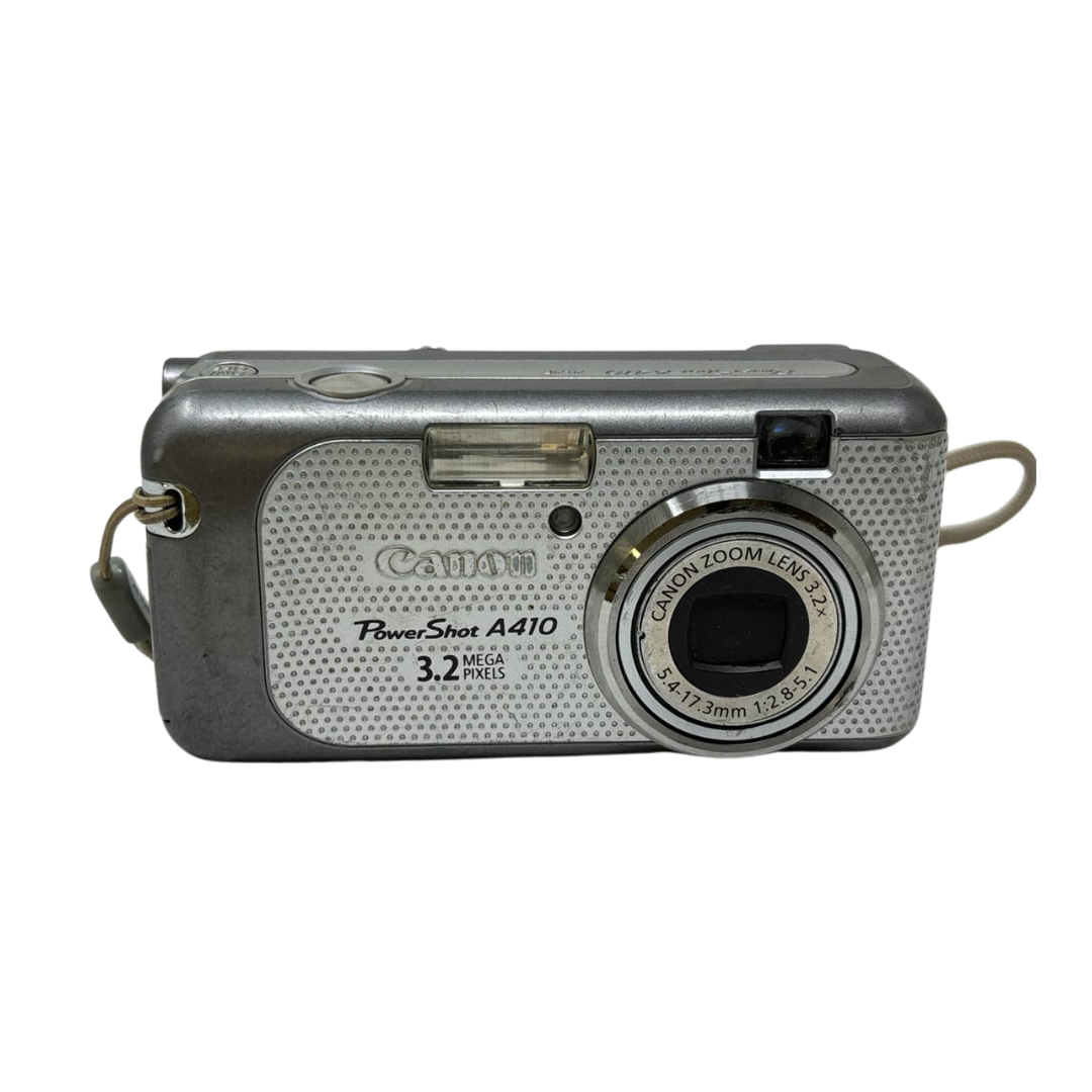 Canon Powershot A410 3.2MP Digital Camera Compact with 3.2x Optical Zoom Silver