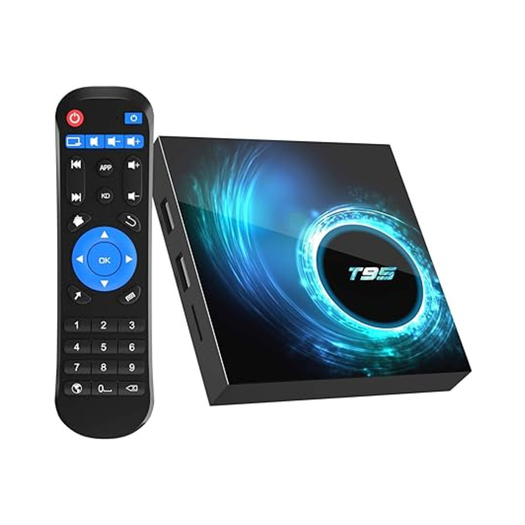 Generic T95 Android 10.0 TV Box Quad-core Smart Bluetooth 5.0 Dual WiFi 6K HD