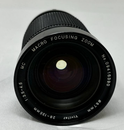 Vivitar Nikon AI-S Camera Lens 28-135mm F3.5-4.5 MC for SLR Mirrorless Camera