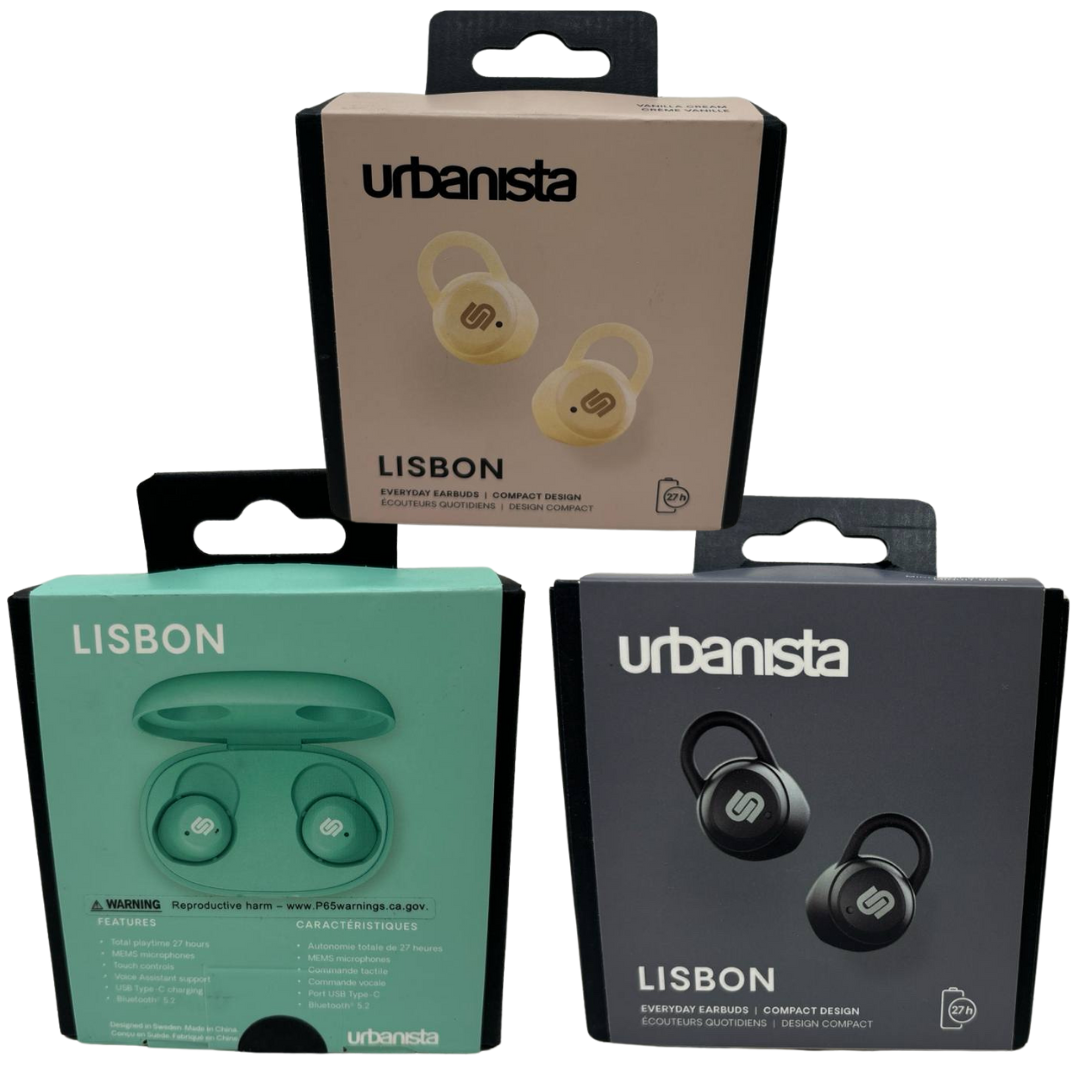 Urbanista Lisbon True Wireless Earbuds Bluetooth Small Earphones In Ear Portable