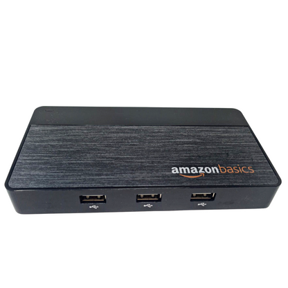 AmazonBasics 10 Port USB Hub Power Adapter Port Expansion Docking Station 5V