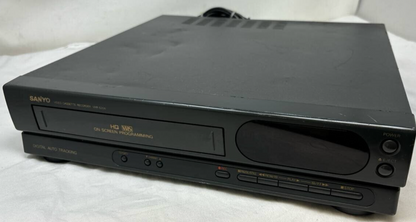 Sanyo VHR-5206 Video Cassette Recorder VCR VHS Player RCA Coaxial TV Antenna