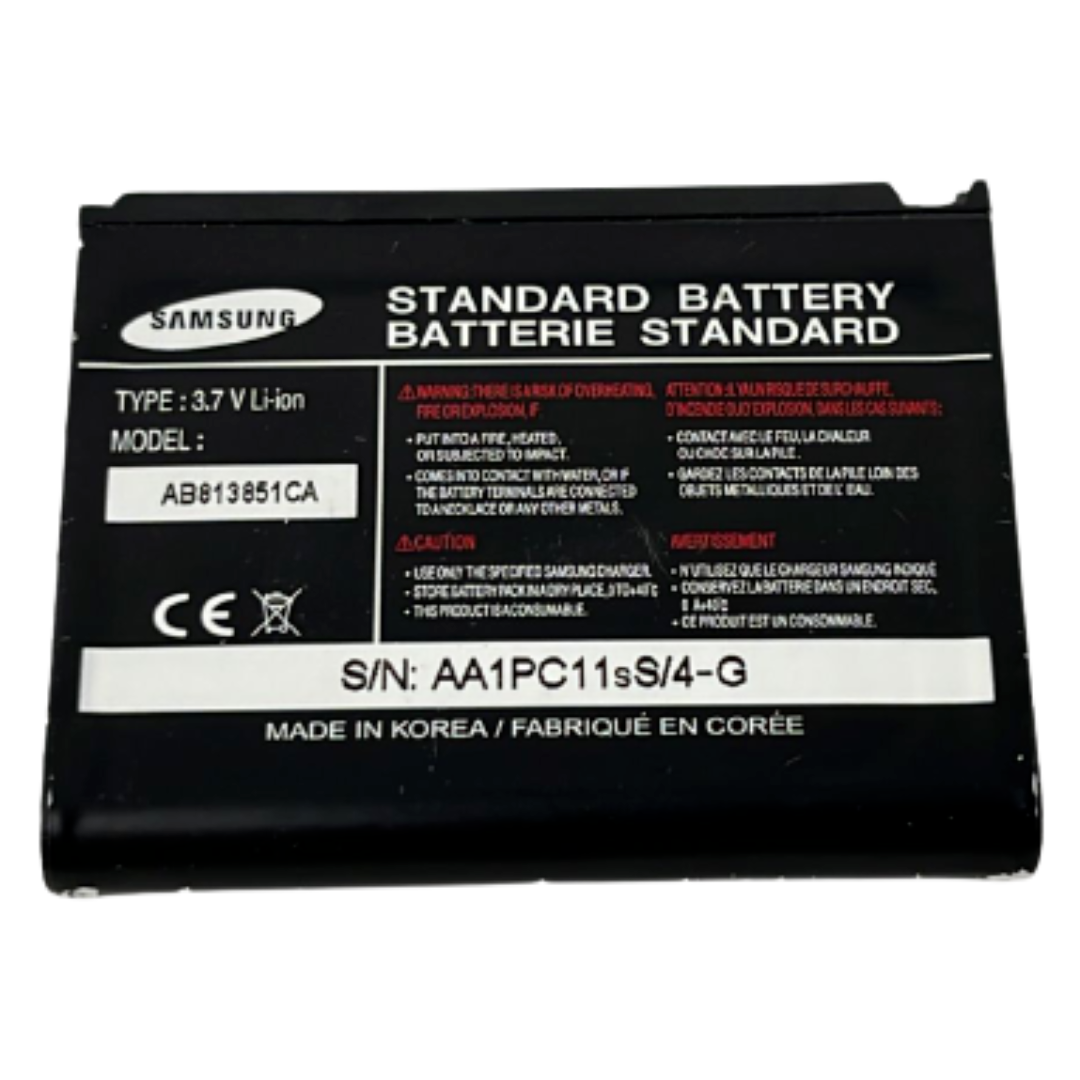 Battery AB813851CA For Samsung SGH-i617 BLACKJACK 2 DM-S105 SPH-M510 Stripe i617