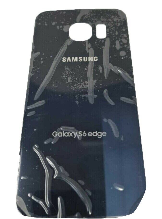 Back Door Glass Cover Battery Blue Housing for Samsung Galaxy S6 Edge G925 OEM