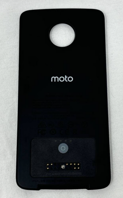 Moto Mod Power Pack Cover Motorola 2.2 mAh For Moto Z Z2 Z3 Z4 Play Black MD100B