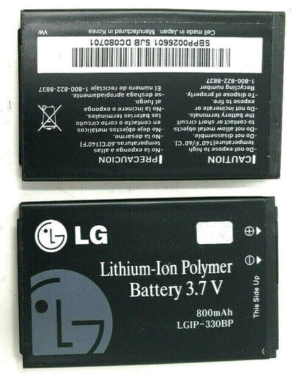 Battery  LGIP-330BP Replacement 800mAh For LG VX8800 Venus SBPP0026601 Original