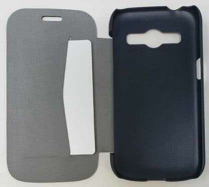 Blue Xqisit Folio Case Rana Wallet Cover For Samsung Galaxy ACE Style LTE OEM