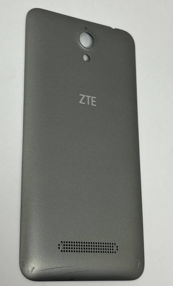 Battery Back Door Cover Phone For ZTE Obsidian Z820 Gray Replacement Original