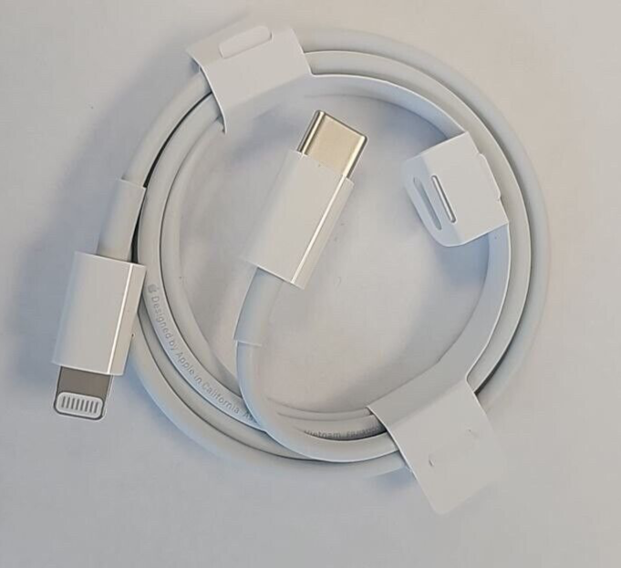 Fast Charging Cable USB-C Apple iPhone XR 11 12 14 15 Pro Max  15 PLUS white