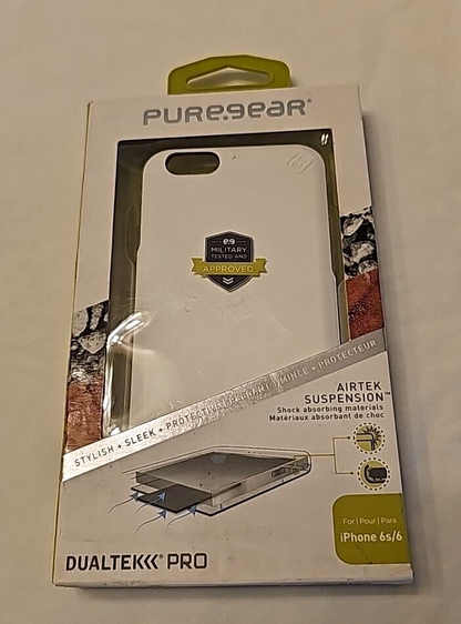 Puregear Dualtek Pro Protective Case for Apple iPhone 6 6s Back Cover White