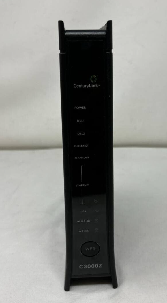 CenturyLink ZyXEL C3000Z DSL Modem Wireless Gigabit Ethernet Dual Band WiFi