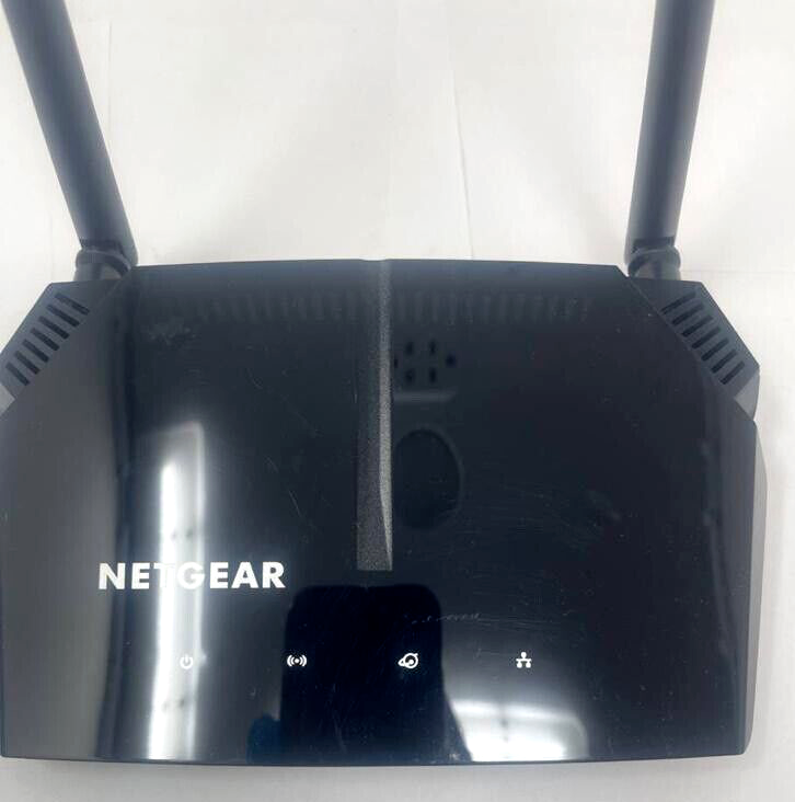 Netgear R6080 Smart WiFi Gigabit Router Dual Band AC1000 NAT Firewall Black Kit