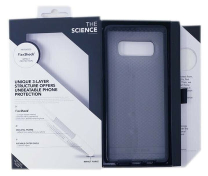 Smoky Black Ultra Tech21 Evocheck Series Phone Case For Samsung Galaxy Note 8