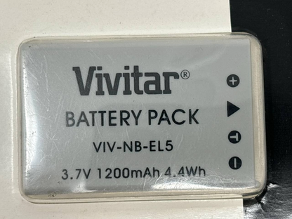 Vivitar NB-EL5 Digital Camera Battery For Nikon Coolpix P80 P90 P100 P500 P510