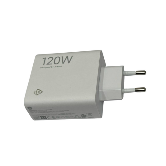 Xiaomi Power Adapter USB Fast Charge 120W for Redmi Note 13 Pro MDY-16-EN Head