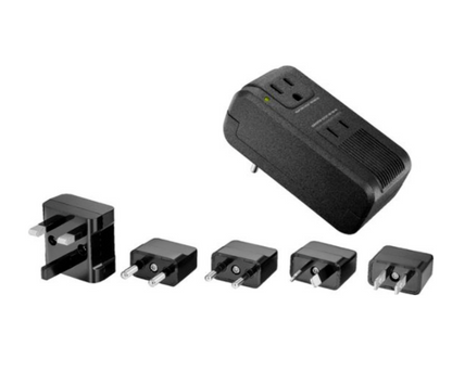 Insignia NS-MTCA Travel Essentials Adapter and Converter Multiple Plugs World