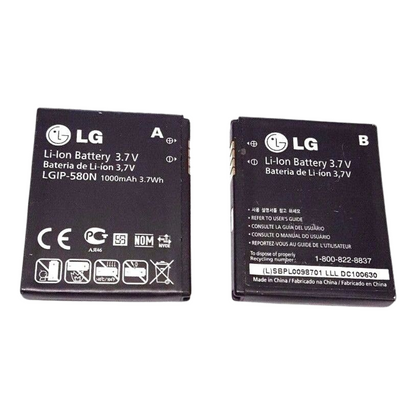 Battery LGIP-580N For LG Lotus Elite LX610 Mystique UN610 BLISS 1000mAh OEM