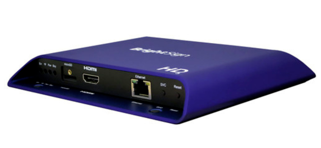 BrightSign HD223 Digital Media Player Standard I/O Full HD HDMI HTML5 Genuine