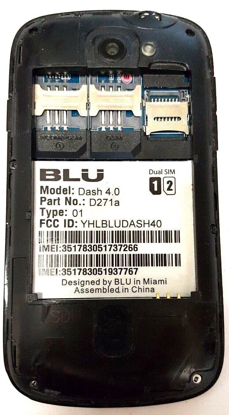 Blu Advance 4.0 D271a Android Unlocked Phone for Replacement Bad Digitizer READ