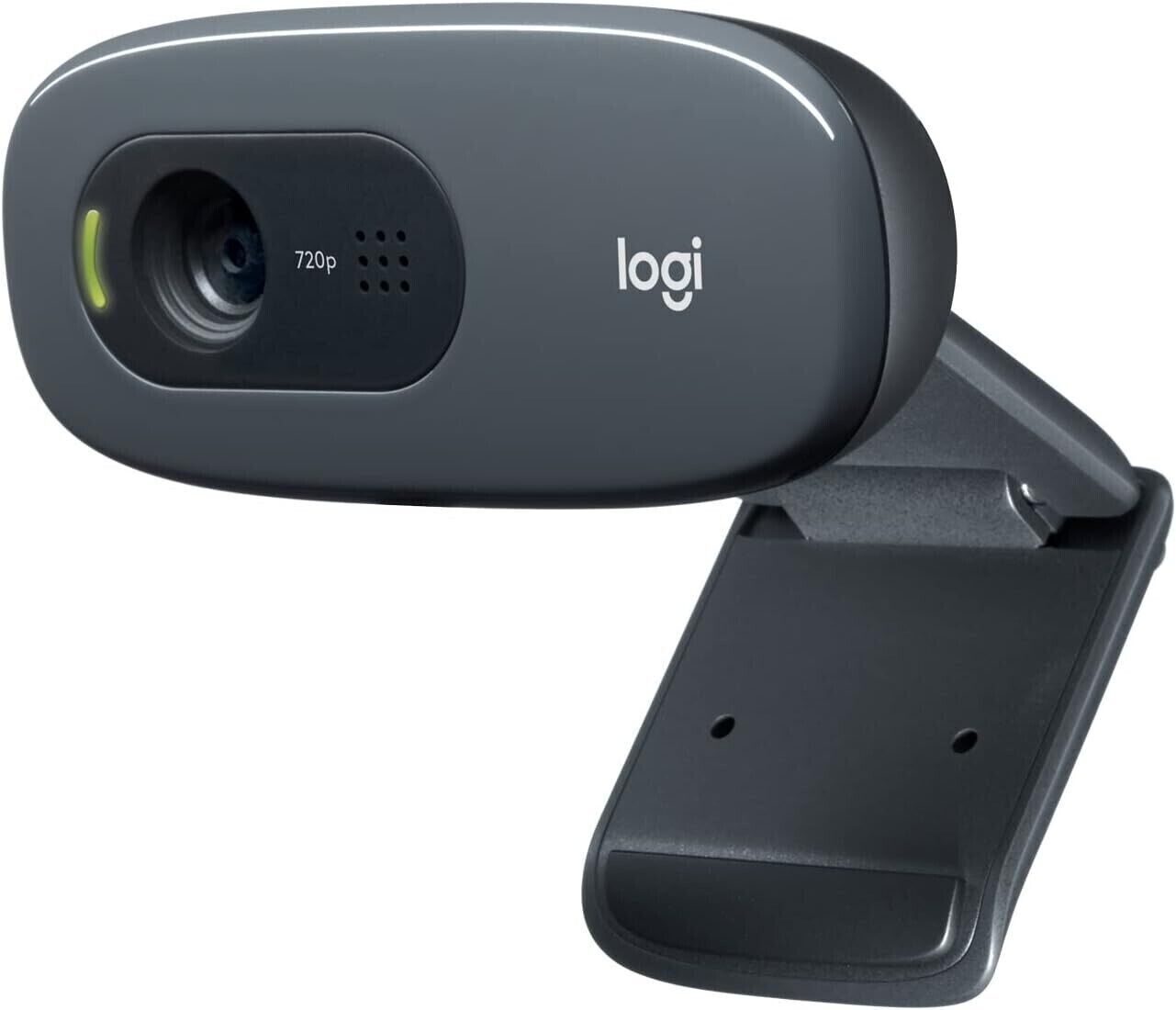 Logitech C270 HD Digital Webcam Portable USB Camera 720p Video for Computer PC