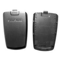 Back Door Battery Cover for Samsung SGH D407 Rear Housing Replacement Black
