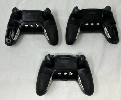 3 Lot  Nacon Revolution Unlimited Pro Wireless Joystick Gamepad for PS4 Games