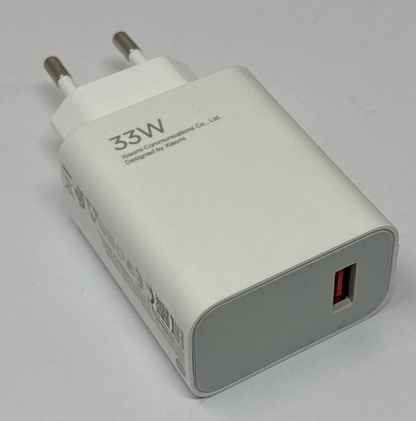 Xiaomi MDY-16-EF Power Adapter USB Fast Charger 33W EU wall Charge Universal Fit