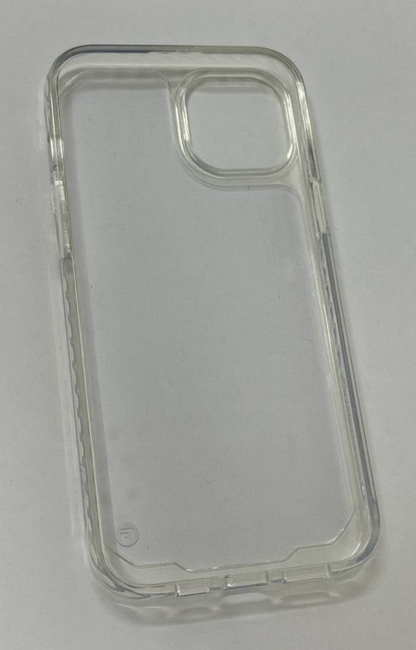 Clckr Diamond Clear Case 6.7" for Apple iPhone 15 Plus Transparent Cover Strong