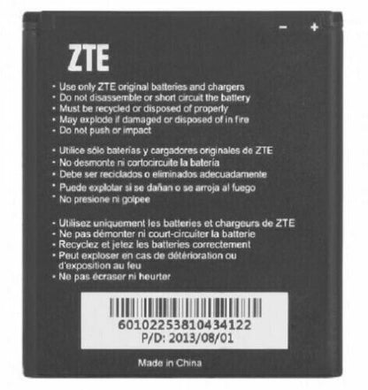 Battery Li3820T43P3h585155 For ZTE N9510 Warp N9511 SOURCE Z796C Majesty Z759G