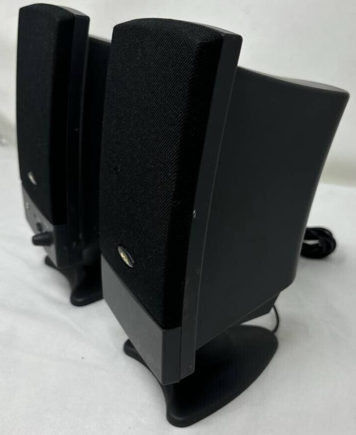 Cyber Acoustics CA-2100 Computer Speaker System 24W for Wired  Desktop PC READ