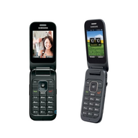 Lot of 2 Samsung SPH M370 Flip Phones CDMA 3G Sprint Locked 256MB Not Working