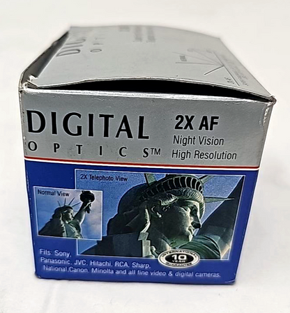 Digital Optics 2X AF Professional High Resolution Deluxe Lens Sony Canon Camera