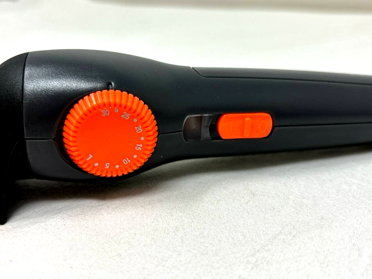 Remington Conical Slim Ceramic Hair Curling Iron Wand Infrared High Heat Orange