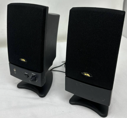 Cyber Acoustics CA-2100 Computer Speaker System 24W for Wired  Desktop PC READ