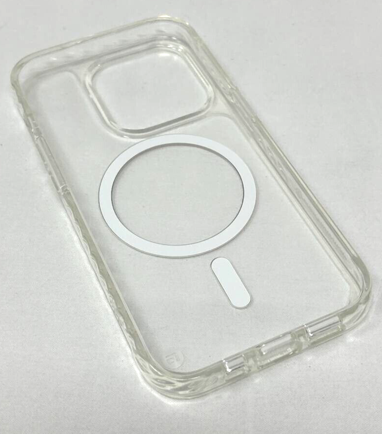 Clckr G-Form MagSafe Clear Case for Apple iPhone 15 Pro 6.1" Diamond Cover