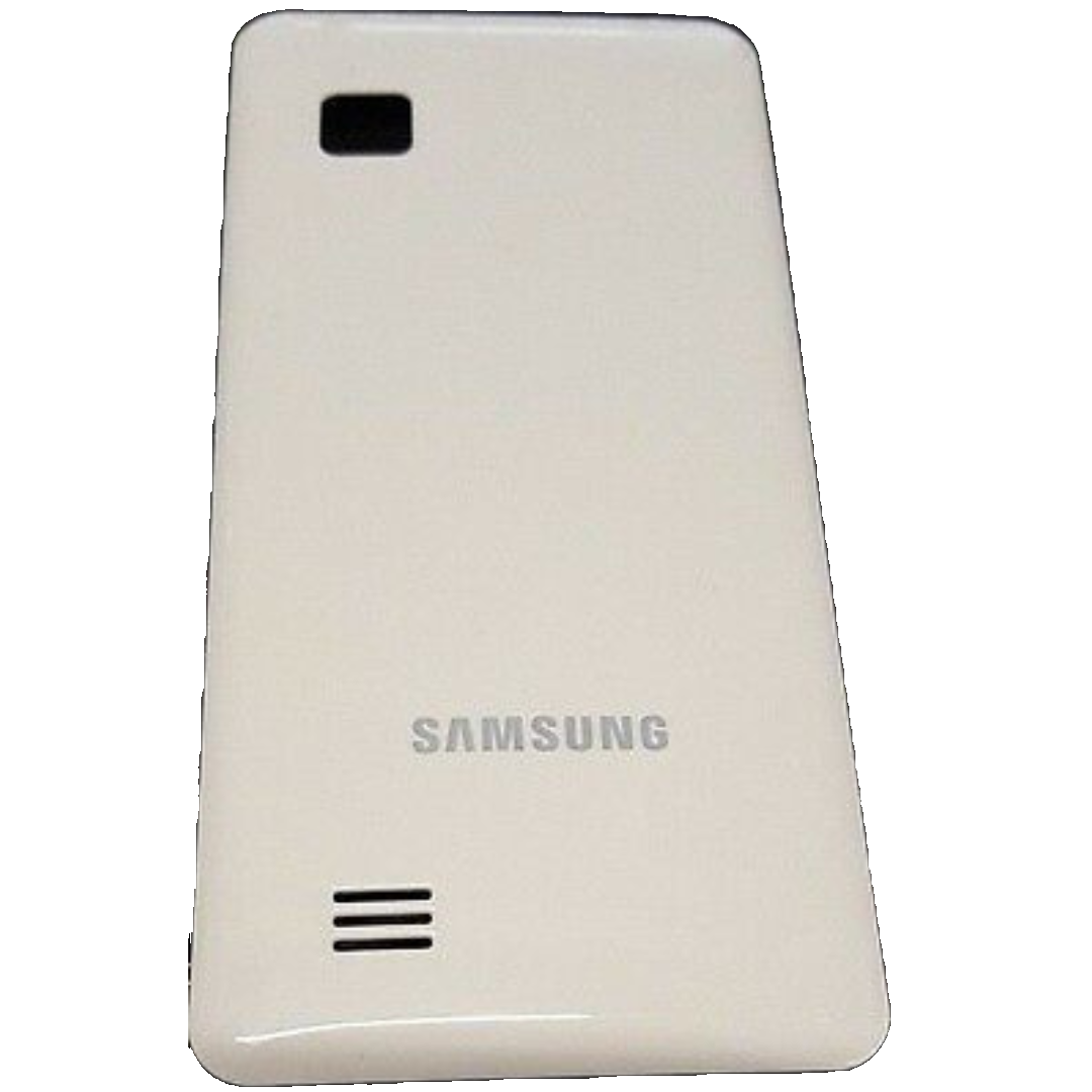 Back Door White Phone Cover Battery Replacement For Samsung E5260 Tocco OEM