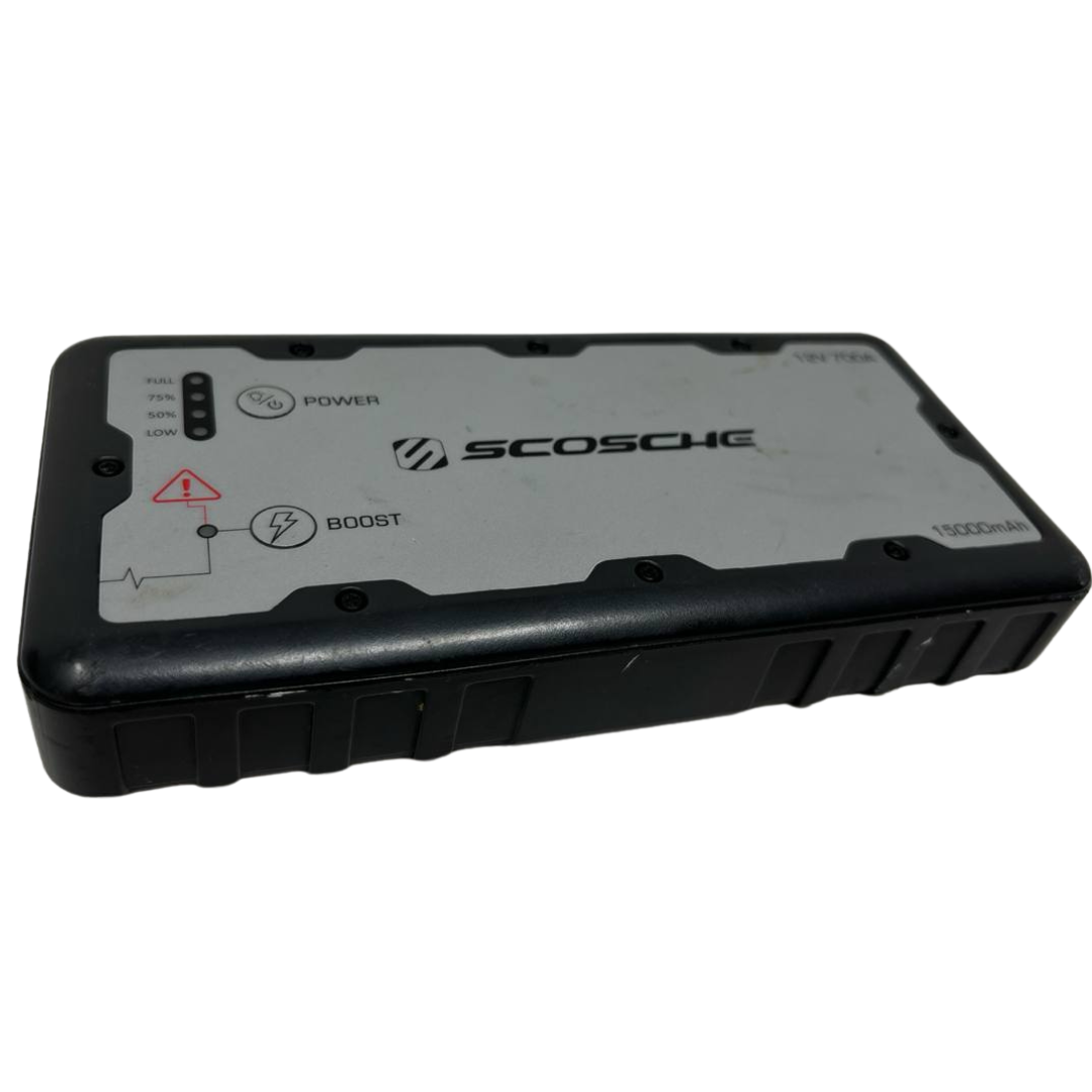 Scosche PBJ700 PowerUp 700 Portable Car Jump Starter USB LED Power Bank READ