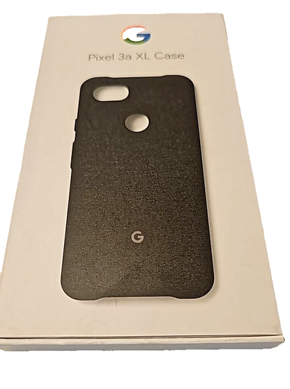 Fabric Case for Google Pixel 3a XL Protective Back Cover Carbon Black Original