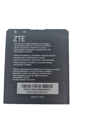 Battery Li3818T43P3h635450 For ZTE Obsidian Z820 Original Replacement 1800mAh