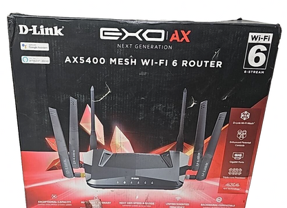 D-Link AX5400  DIR-X5460 Mesh Wi-Fi 6 Wireless Router Gaming Dual Band HIGH SPEE