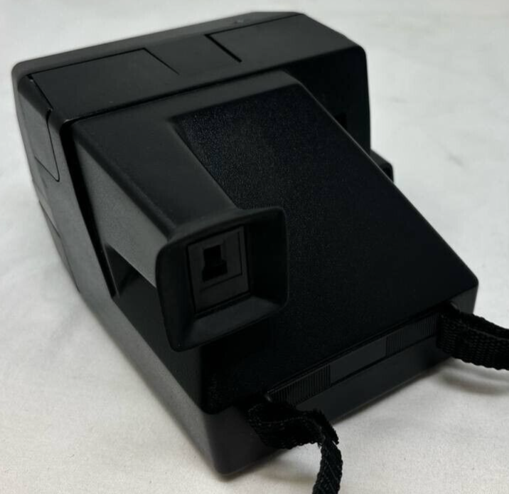 Vintage Polaroid Camera Sun 600 LMS Instant Film Flash Cam with Strap Vintage