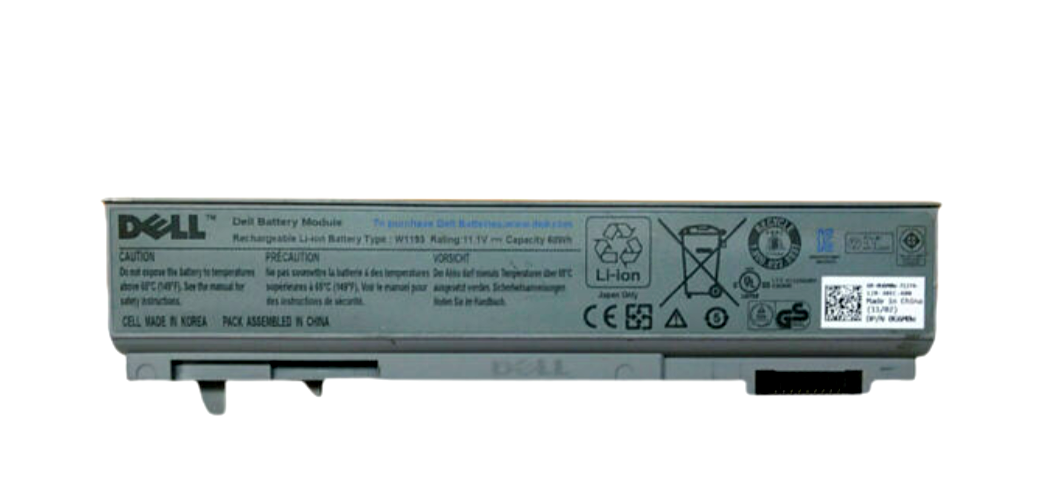 Original Battery W1193 for Dell Latitude E6400 E6500 Precision M2400 M4500