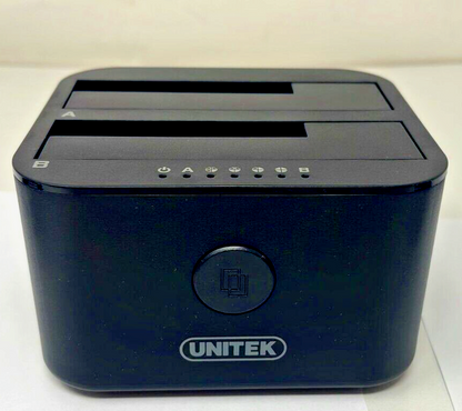 Unitek Type C USB 3.0 to SATA I II III Mini Dual Bay External HDD Dock Station