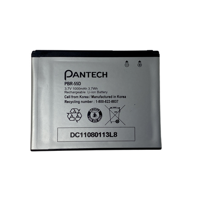 Battery PBR-55D For Pantech P2020 P5000 P9020 Replacement Original 1000mAh 3.7V