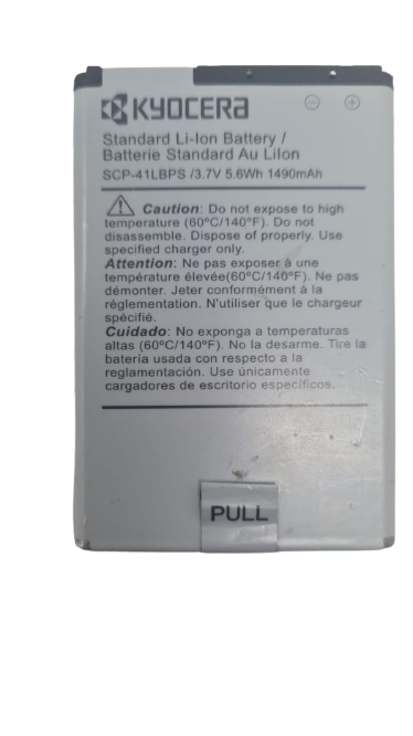 Battery SCP-41LBPS For Kyocera Event C5133 Milano C5120 Replacement 1490mAh