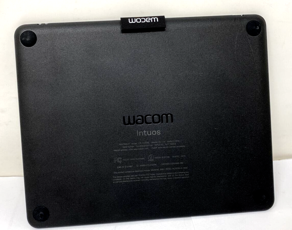 Wacom Intuos CTL-4100WL Wireless Drawing Graphics Tablet with Pen 8"