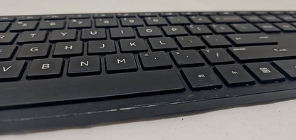 HP Lifestyle Wireless Keyboard Only Full Size for Laptop PC Missing DONGLE