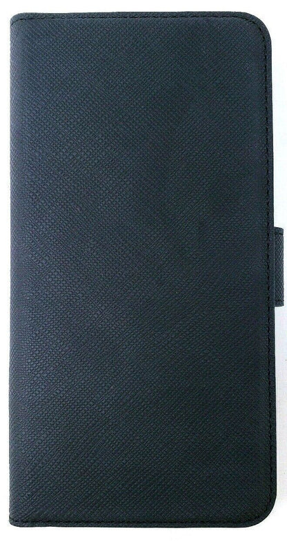 Xqisit Black Wallet Case Viskan For HTC One A9 Protective Book Folio Cover