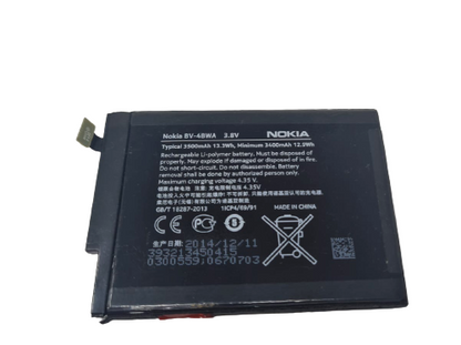 Battery BV-4BWA For Nokia Lumia 1320 Replacement Part Original 3400mAh 3.8V